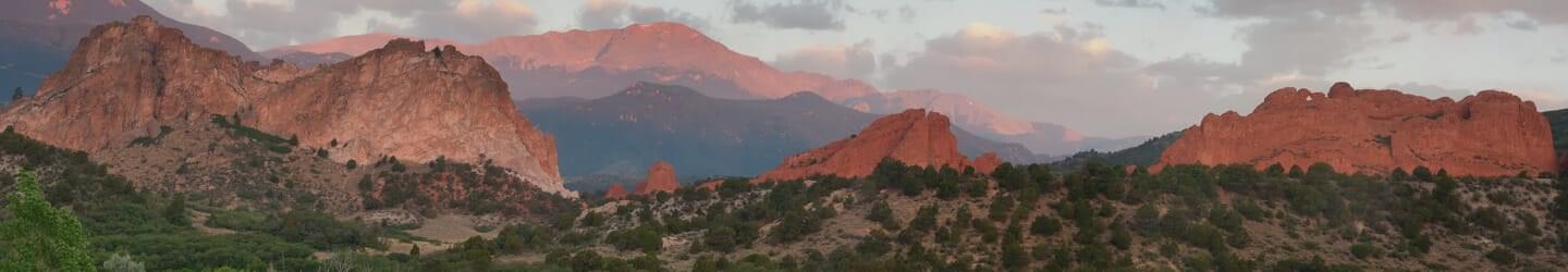 Colorado mountain range