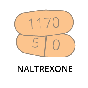 Naltrexone pill